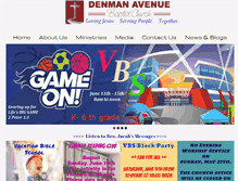 Tablet Screenshot of dabconline.org
